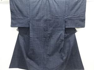 アンティーク　木綿本場久留米書生絣男物着物